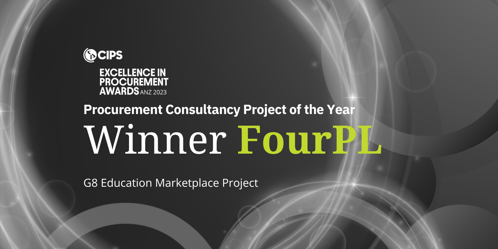 winner of Procurement Consultancy Project of the Year 2023